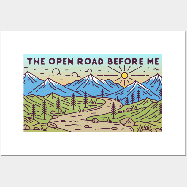 The Open Road Before Me Wall Art by openroadbeforeme